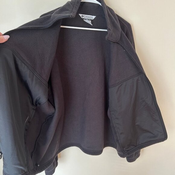Columbia Black Fleece Full Zip Winter Jacket Men’s Size XXL - Picture 4 of 4